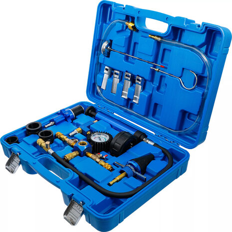 Jeu d’outils de pressurisation et de remplissage du systeme de refroidissement 13 pieces