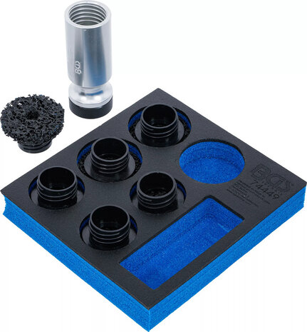 Jeu de meules de moyeu pour goujons et boulons d’ecrous de roues 7 pcs