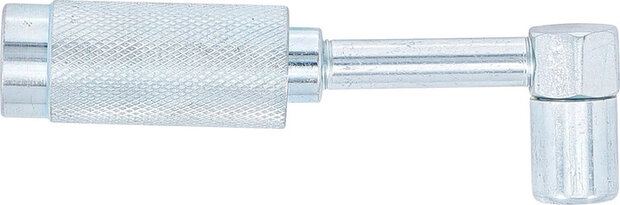 Accessoire de lubrifiant pour presse a graisse coude 90°