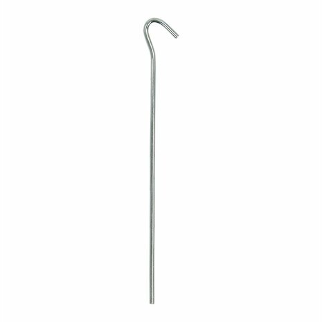 Piquet de tente 22cm metal avec oeil ouvert