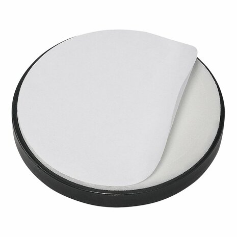 Reflecteur rouge 58mm auto-adhesif avec plaque de base
