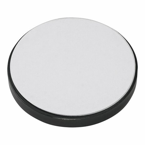 Reflecteur blanc 58 mm autocollant avec plaque de base