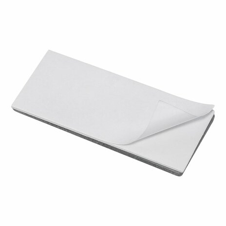 Reflecteur blanc 82x36mm autocollant