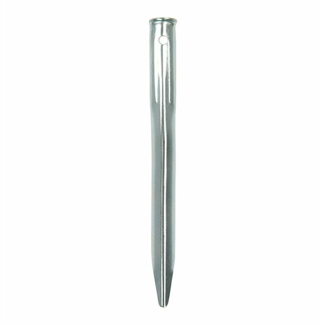Piquet de tente 22cm metal demi-rond