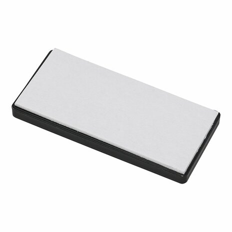 Reflecteur blanc 85x39mm autocollant avec plaque de base