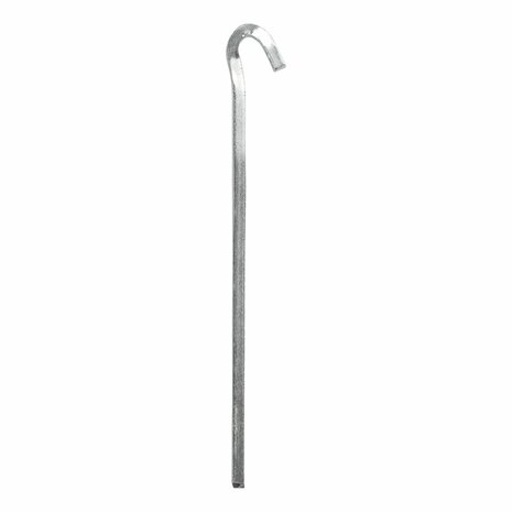 Goupille de pierre 22cm carre en metal
