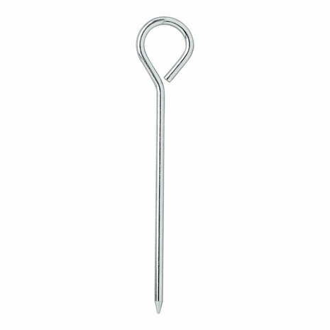 Piquet de tente 19cm aluminium avec oeil