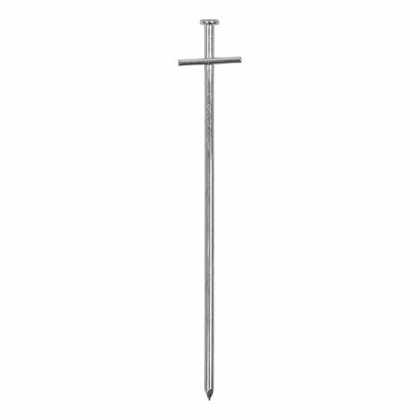 Goupille de roche 23cm en metal avec goupille transversale soudee