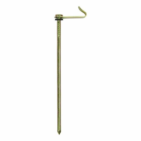Goupille de roche 21cm en metal avec crochet