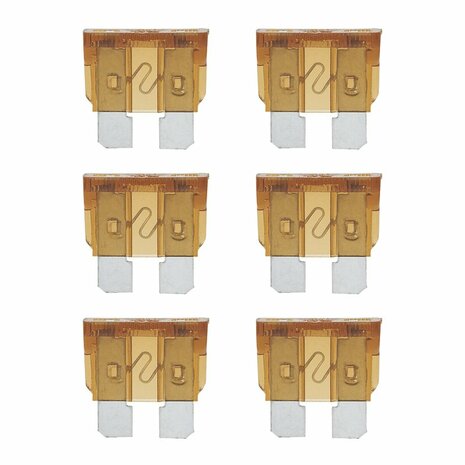 Fusibles standard 7, 5A marron 6 pcs en blister