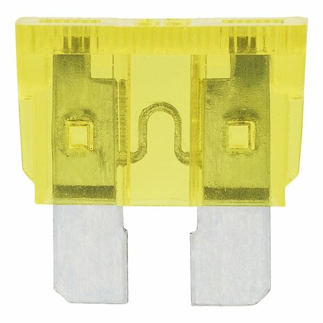 Fusibles standard 20A jaune 6 pcs en blister