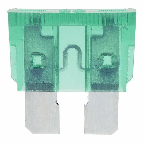 Fusibles standard 30A vert 6 pcs en blister