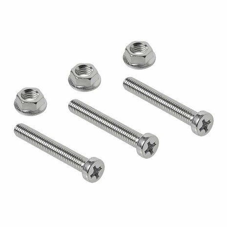 Jeu de vis M8 6 pieces pour douille sous blister