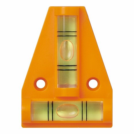 Niveau a bulle pyramide avec aimant sur carte