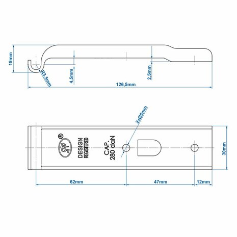 Contre-piece pour dispositif de serrage SPP Z- 02