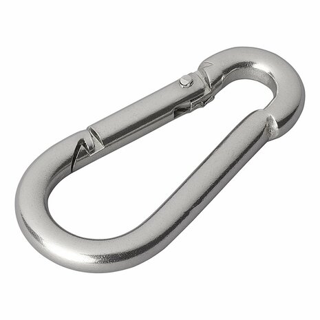 Mousqueton en acier inoxydable 6x60mm x10 pieces