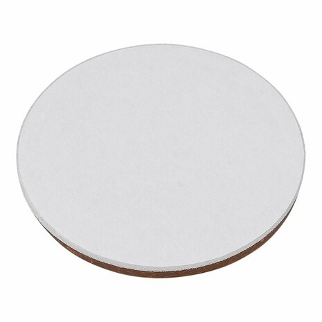 Reflecteur orange 60mm autocollant 2 pieces sous blister