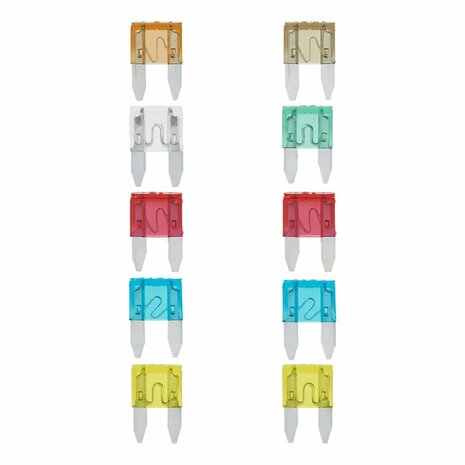 Mini fusibles assortis 10 pieces sous blister