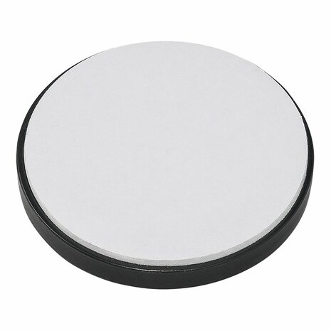Reflecteur rouge 58mm autocollant avec plaque de base 2 pieces en blister