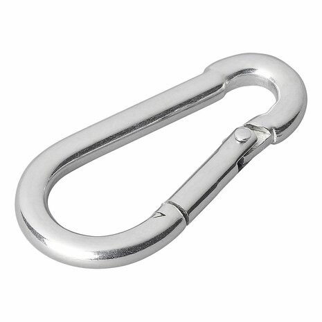 Mousqueton metal 5x50mm 2 pieces sous blister