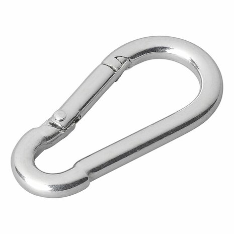 Mousqueton metal 5x50mm 2 pieces sous blister