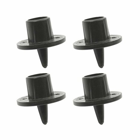 Puntdop 22mm 4 pieces sous blister