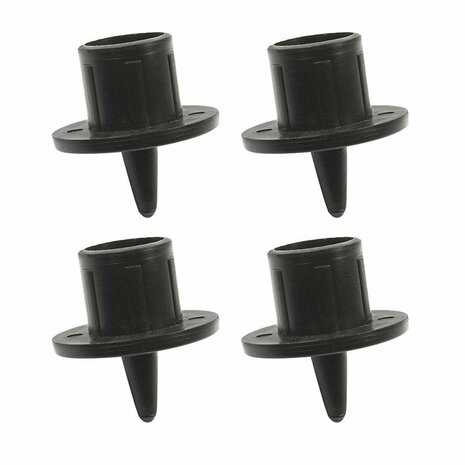 Puntdop 25mm 4 pieces sous blister