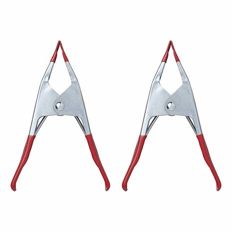 Pinces metalliques - jeu de 2 pieces