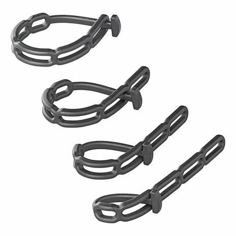 Caoutchouc de tension 5 trous 355 x 25 mm
