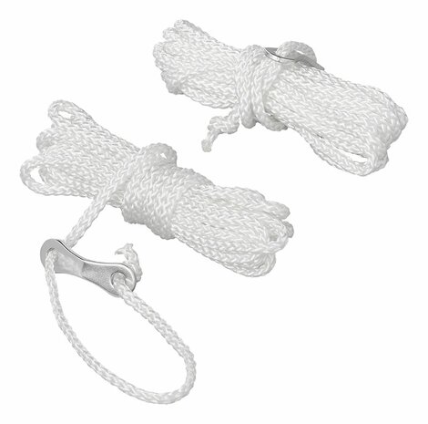 Corde polyester 3mm x 3M - jeu de 4 pieces