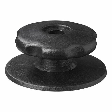 Porte-cordon L plastique rond 10 pieces en blister