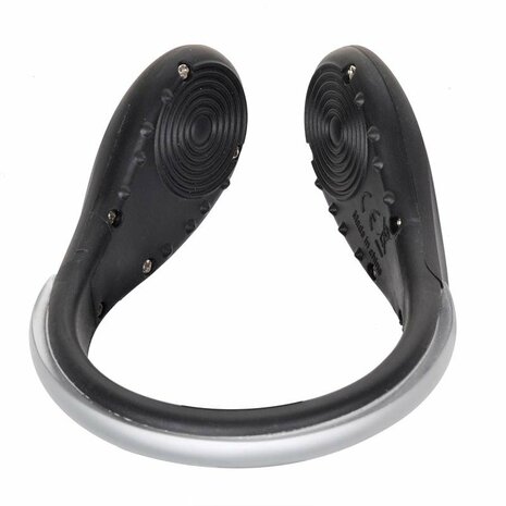 Clip de securite pour chaussure LED rouge - set de 2 pieces