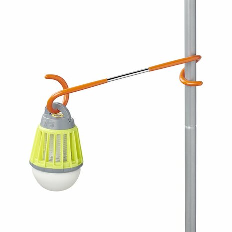 Crochet de suspension de mat de tente double face 26,5 cm