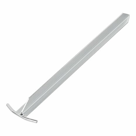 Piquet de tente 40 cm profil en T en acier galvanise