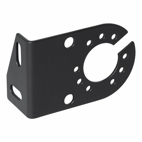 Support de douille metallique coude 8 x 5 cm