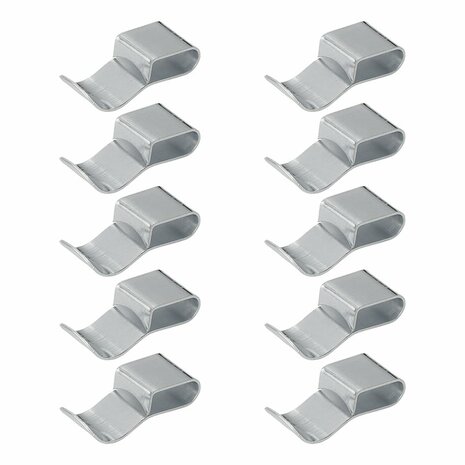 Collier de serrage pour chassis 28 mm pour cable, 10 pieces sous blister