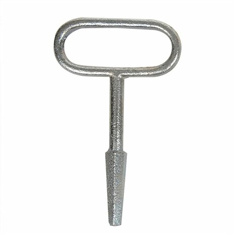Cle carree pour serrure de boîte
