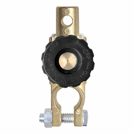 Pince de borne de batterie (-) 17,5 mm avec disjoncteur sous blister