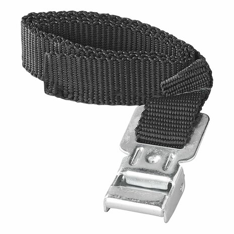 Sangles de serrage a boucle metallique 18 mm-50 cm - Lot de 2