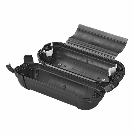 Coffret de securite pour prises Schuko noir