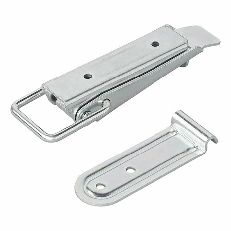 Fermeture a bascule 92 x 30 mm avec contre-piece