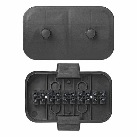 Boîtier de connexion de cable en plastique 10 broches