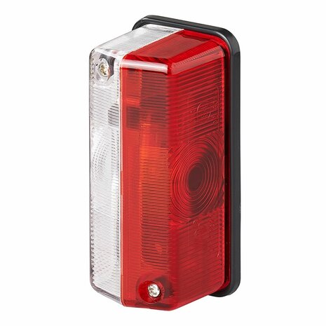 Largeur rouge clair/blanc 92x42mm sous blister