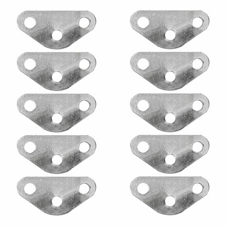 Tendeur de ligne de cisaillement triangulaire 10 pieces sous blister