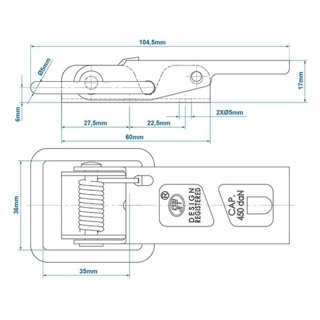Serrure de tension SPP ZB-06