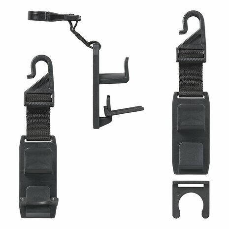 Support d'appui-tete robuste - lot de 2 pieces