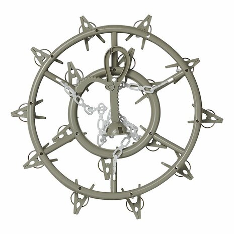 Carrousel de sechage avec 16 clips