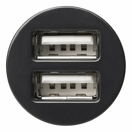 Chargeur USB mini 2 voies type A 12V/24V 3100mA