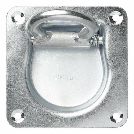Oeillet d'arrimage simple 105x105mm sous blister