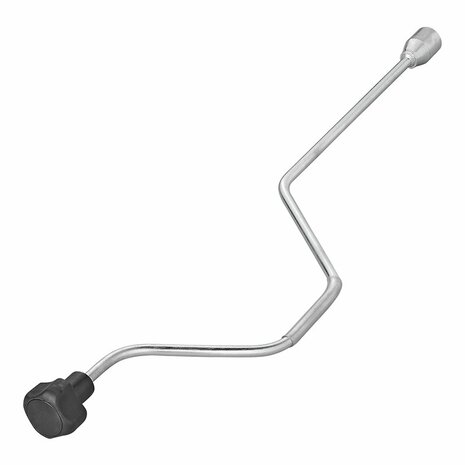 Manivelle 620 mm/19 mm pour support d'angle